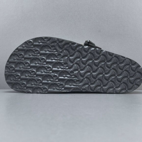 DIOR AND BIRKENSTOCK Tokyo mules in black nubuck leather main image 9